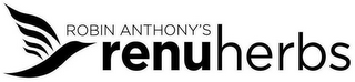 ROBIN ANTHONY'S RENUHERBS logo