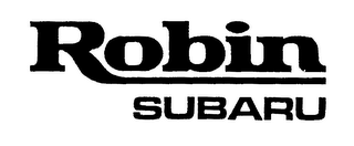 ROBIN SUBARU logo