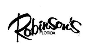 ROBINSON'S FLORIDA logo