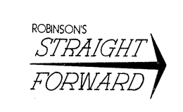 ROBINSON'S STRAIGHT FORWARD logo