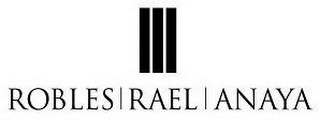 ROBLES RAEL ANAYA logo