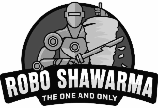 ROBO SHAWARMA THE ONE AND ONLY logo