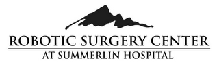 ROBOTIC SURGERY CENTER AT SUMMERLIN HOSPITAL logo