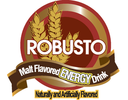 ROBUSTO MALT FLAVORED ENERGY DRINK NATURALLY AND ARTIFICIALLY FLAVORED logo