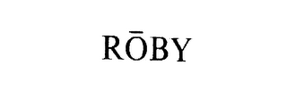 ROBY logo