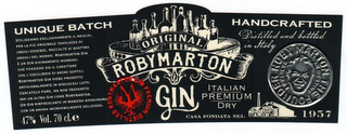 ROBYMARTON GIN logo