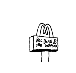 ROC DONALD'S OVER DOZEN SOLD M logo