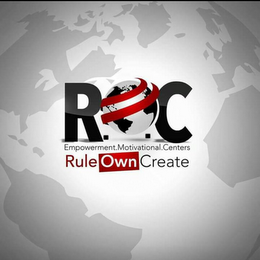 R.O.C EMPOWERMENT MOTIVATIONAL CENTERS RULE OWN CREATE logo