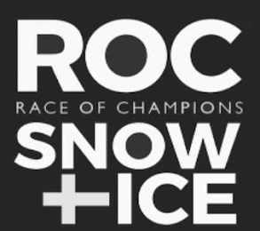 ROC RACE OF CHAMPIONS SNOW+ICE logo
