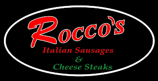 ROCCO'S ITALIAN SAUSAGES & CHEESE STEAKS logo