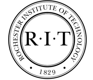 ROCHESTER INSTITUTE OF TECHNOLOGY · 1829 · R · I · T logo