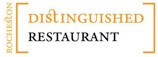 ROCHESTON [ DISTINGUISHED RESTAURANT ] logo