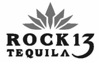 ROCK 13 TEQUILA logo