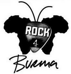 ROCK 4 BURMA logo
