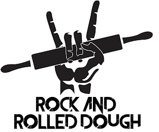 ROCK AND ROLLED DOUGH logo