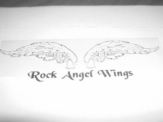 ROCK ANGEL WINGS logo