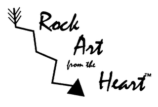 ROCK ART FROM THE HEART logo