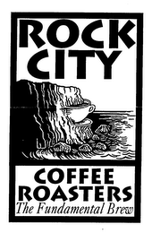 ROCK CITY COFFEE ROASTERS THE FUNDAMENTAL BREW logo