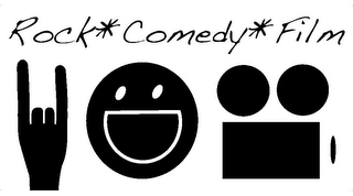ROCK * COMEDY * FILM logo