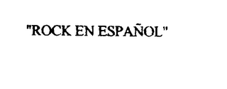 "ROCK EN ESPANOL" logo