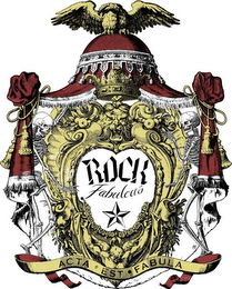 ROCK FABULOUS ACTA EST FABULA logo