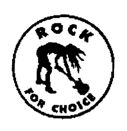 ROCK FOR CHOICE logo