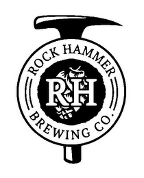 ROCK HAMMER RH BREWING CO. logo