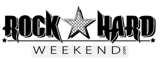 ROCK HARD WEEKEND .COM logo