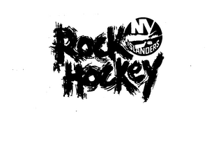ROCK HOCKEY NY ISLANDERS logo