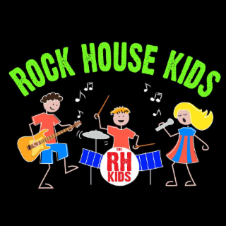 ROCK HOUSE KIDS THE RH KIDS logo