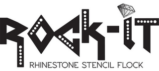 ROCK-IT RHINESTONE STENCIL FLOCK logo