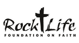 ROCK LIFE FOUNDATION ON FAITH logo