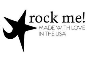 ROCK ME! MADE WITH LOVE IN THE USA logo