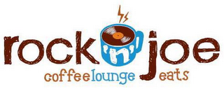 ROCK 'N' JOE COFFEELOUNGE EATS logo
