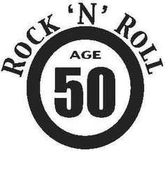 ROCK 'N' ROLL AGE 50 logo