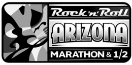 ROCK 'N' ROLL ARIZONA MARATHON & 1/2 logo
