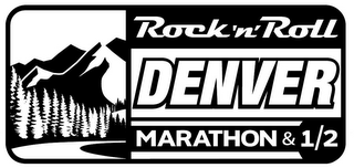 ROCK 'N' ROLL DENVER MARATHON & 1/2 logo