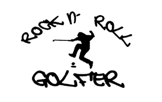 ROCK N- ROLL GOLFER logo