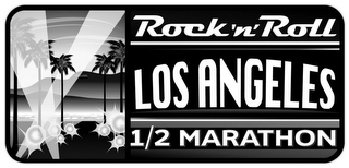 ROCK 'N' ROLL LOS ANGELES 1/2 MARATHON logo