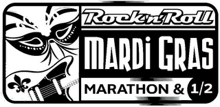 ROCK 'N' ROLL MARDI GRAS MARATHON & 1/2 logo