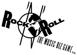 ROCK N' ROLL THE MUSIC BIZ GAME logo