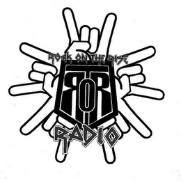 ROCK ON THE RISE RADIO ROTR logo