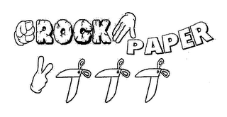 ROCK PAPER logo