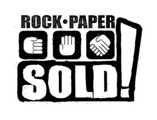 ROCK PAPER SOLD! logo