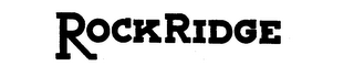 ROCK RIDGE logo