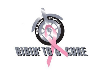 ROCK RIVER CHAPTER'S RIDIN' TO A CURE logo
