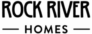 ROCK RIVER HOMES logo