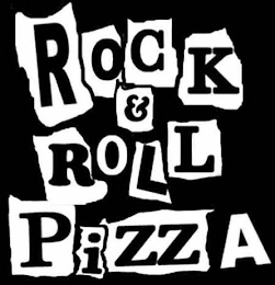 ROCK & ROLL PIZZA logo