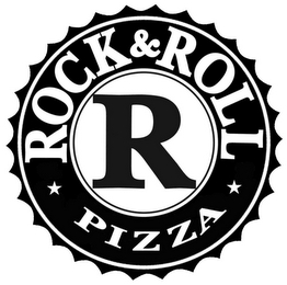 ROCK & ROLL PIZZA R logo
