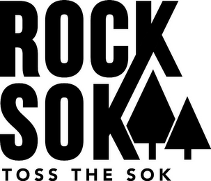 ROCK SOK TOSS THE SOK logo